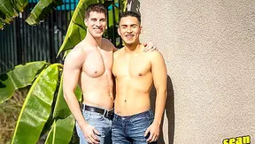 Angelo Claims Jesses Tight Ass — Steamy Latino Domination Sean Cody
