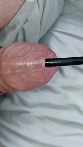Foreskin Play with Phimosis Large Cock!