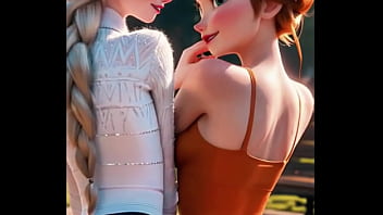 What&rsquo_s Elsa &amp_ Anna&rsquo_s secret seduction? &ndash_ AI GENERATED &ndash_ #disney #shorts