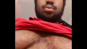 Thomas Shows Off His Black Cock In A Hot Gay Amateur Solo Scene