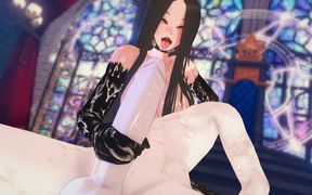 Demon Princess Plays with My Big Cock