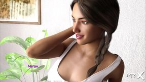 Lovely 3D Anime Nurse Gets Passionate Kiss In Acting Lessons Scene