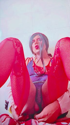 hot princess godess verronika97 riding cute cucumber and moaning part 1