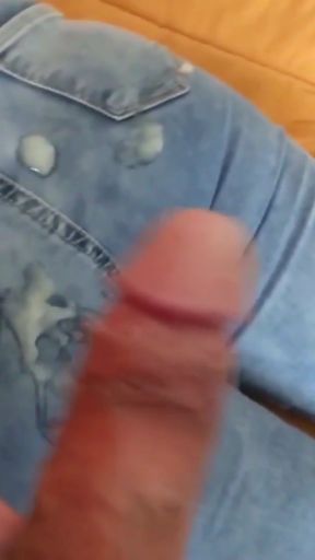 You can't fuck me but cum in my ass, I beg my stepson desperate to fuck me   Clip 2