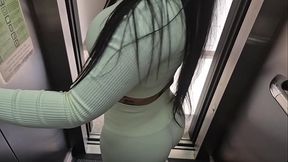 HORNY NEIGHBOR GETS A GOOD FUCK IN THE CAR - ALEJA AND AAROON