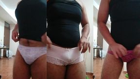 karolina probandose tangas parte 2
