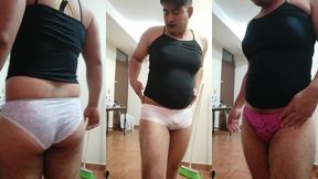 karolina probandose tangas parte 2