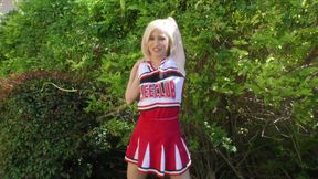 Petite Blonde Cheerleader Kiara Cole Loves Every Inch