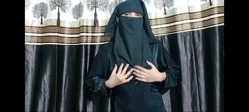 A beautiful Muslim sister-in-law left Jaan doggystyle