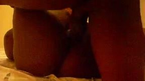 Rough missionary style sex with my BBW ebony mommy