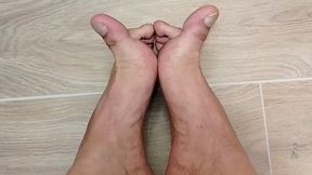 Secret Visit Barefoot – Slow Sock Removal & Detailed Sole Display (2:21)
