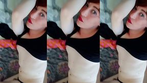Trans cutie jerk off