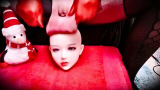 Glazing whole Face with Ballsack Meat Spreading Sack of babymakers all day lengthy ! Visit my Fansly Page for more :