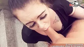 German Fat Chubby Teen 18+ Public Pick Up Street Fuck Pov