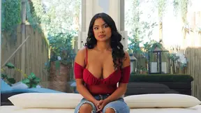 Numi's Big Tits Mount Her Wet Pussy onto Thick Cock