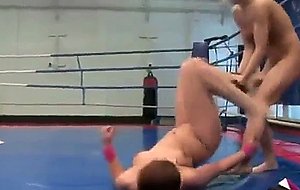 Nudefightclub presents angel rivas vs niki gold