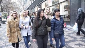 ”Girls Take Stranger to the Harem HomeParty”