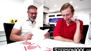 StepsonXXX.com - I sneaked into blonde Ryan Evans room to destroy his bouncy butt