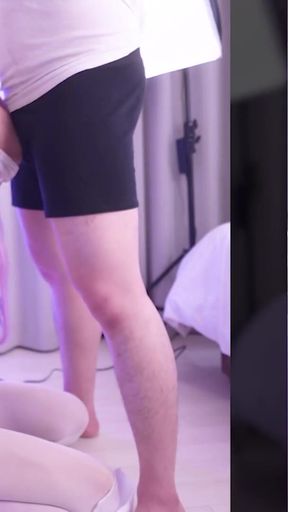 NIKKE Liberalio Cosplay blowjob, Deepthroat assjob Hentai Shemale Asian Femboy trans p3   Clip 2