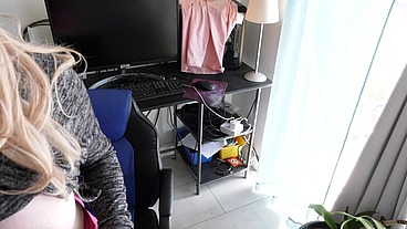 Stepmom helps with homework