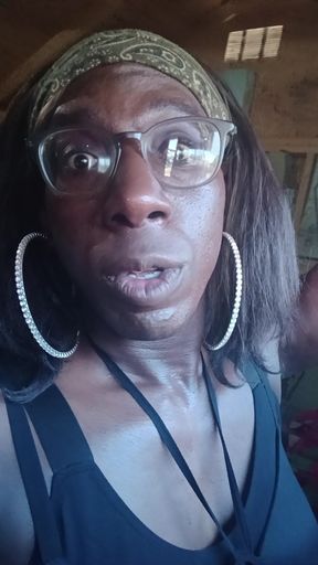 Some outside sexy time in the backyard