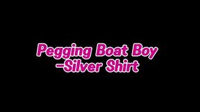 Pegging Boat Boy Silver Shirt