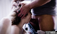 Horny mature artist draws naked teen step niece and seduces her