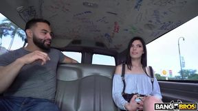 Awesome sex in the old van with a young white babe Sadie Blake