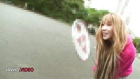 Sultry Japanese Babe Saki Oshiro Sucks In Bathroom then Bounces On Hard Cock