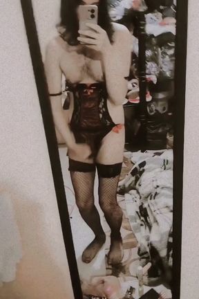 Masturbating until I come.