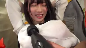 Japanese Girls Struggle Under Electric Horn Stimulation, Orgasms Unstoppable In Challenge