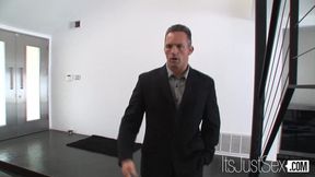 Ebony Maid Isabella Seduced by Her White Boss (Daddys Got A Sweet Tooth)