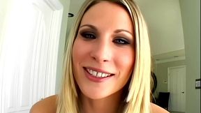 harmony rose deepthroat blowjob into gaping anal creampie