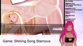 Lewd VTuber Neko Fucks Her Way Through Shining Song Starnova With Toys & Creampie Finale