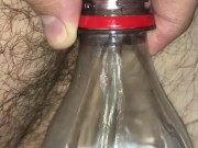 Pissing in a bottle (Viewer request )
