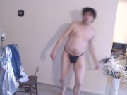 Pseudo Yoga Buff Instructor 'Trains' Maolo for Naked Hard Fun!