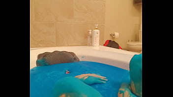 Ultimate Blue Slime Bath 4K HD Ultra TEMU Camera Edition