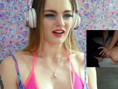 [PornForce] - Carly Rae Summers Reacts to ROUGH POWER FUCK