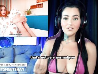 [Porn React] - Stepsis Diana Rider Screwed Hard - POV Amateur - Snatch Licking & Missionary Creampie - ItSweetShay