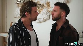 Big tits handcuffed asian MILF Ember Snow trying to show her gratitude