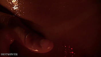 Threesome sex by candlelight