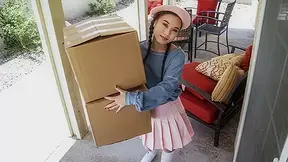 Kimmy Kimm & Chris Epic in Petite Neighbor Makes It Fit - ExxxtraSmall