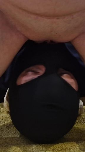 Must-share moment from "Piss in slave mouth, cleanup pussy after toilet, golden shower, piss drinking, human toilet paper"