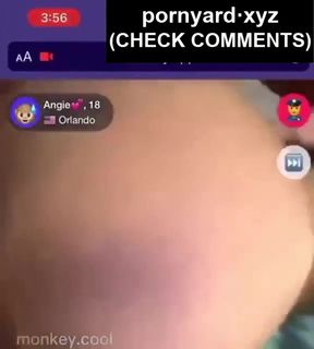 Webcam teen's surprising reaction during homemade sex