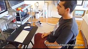 YoungLatinoStudz Video: Freddy and John Jack Off