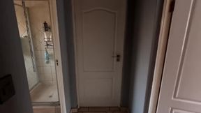 POV blowjob while on the toilet doing my business, cumshot on clothes, BLUMPKIN.