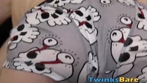 Wet blowjob with exciting bareback riding with young men