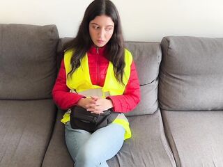 Caught Bus Conductor Cheating Passengers and Screwed Him Cum in Cunt