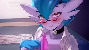 Art Collection With Nude Gardevoir From Fans Of The Pokemon Cartoon
