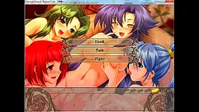 Horny Eroge Chick Gets Ravaged By GiantDick In Anime Fantasy Scene